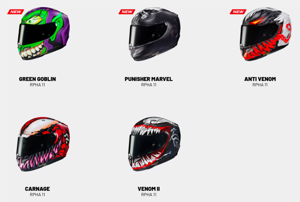 Casco para moto HJC Marvel Helmet