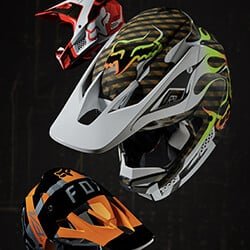 Los mejores cascos para motocross 2022 fox V3 RS 2022 9 Los mejores cascos de motocross y enduro de 2022