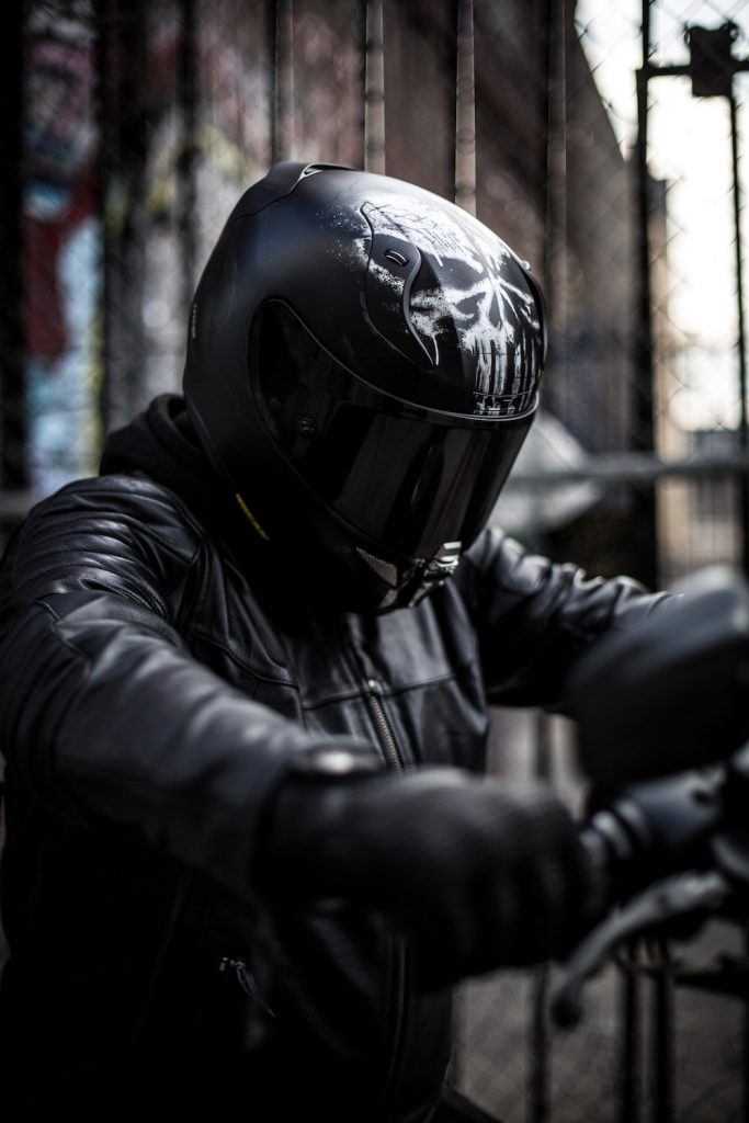 RPHA11 casco para moto Punisher 1 Casco para moto Marvel HJC Helmets