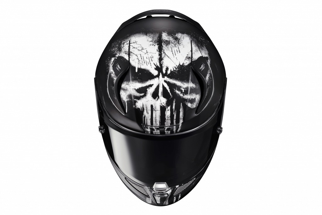 RPHA11 casco para moto Punisher Top Casco para moto Marvel HJC Helmets