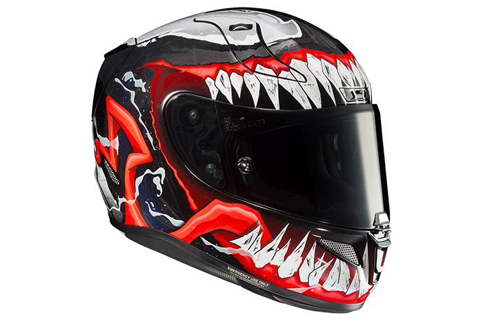 casco para moto venom marvel hjc helmet 5 Casco para moto Marvel HJC Helmets