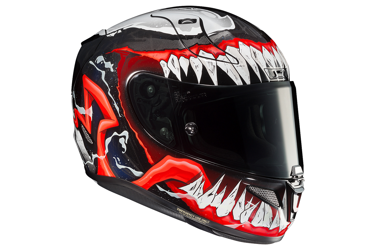 Casco para moto Marvel Venom