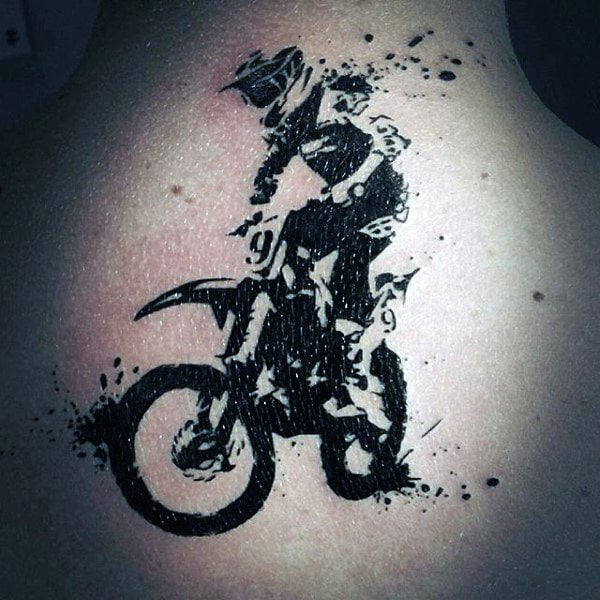 tatuaje motocross cascos 174 Tatuajes de Cascos y Cascos tatuados