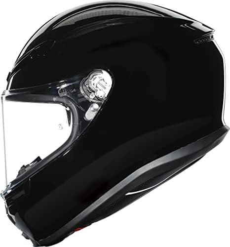 41LcJ9gG6 L. AC AGV ECE Solid MPLK casco de moto, unisex-adulto, negro, XS
