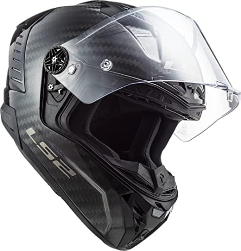 41RJat1NFfL. AC LS2, casco integral de moto Thunder gloss carbon, L