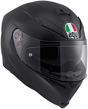 AGV 0041A4MY_003_MS K5 S Solid Casco Moto Integral, Negro Mate, MS